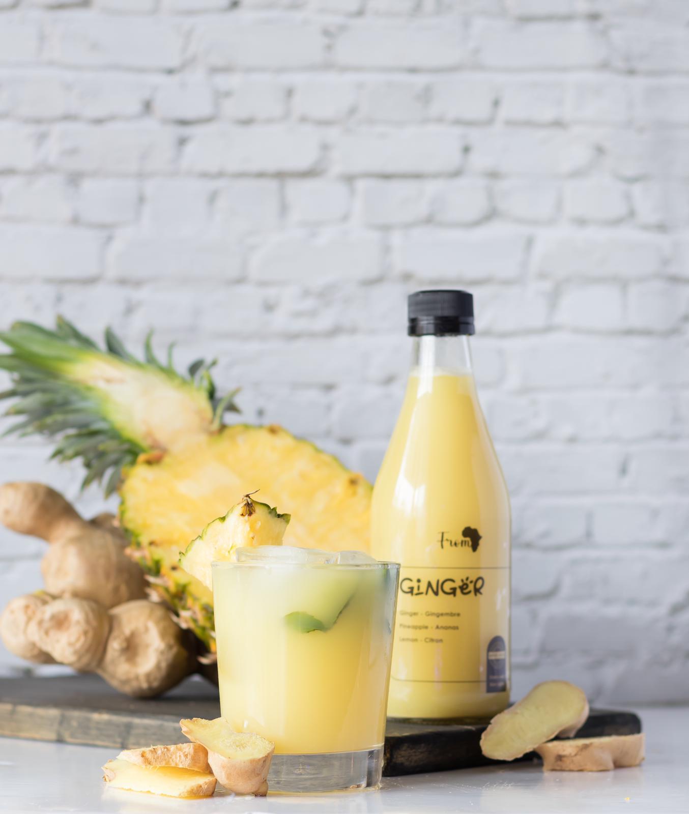 Organic Ginger juice Hoza / Jus de Gingembre Bio Hoza